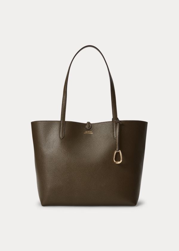 Women's Ralph Lauren Faux-Leather Reversible Tote Bags | 074539EDA